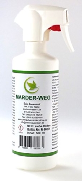 Marder weg 500 ml Fertiglösung Marderschreck Marderfrei - 1